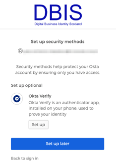 Okta verify