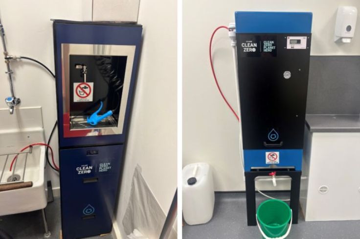 Clean Zero cleaning machine