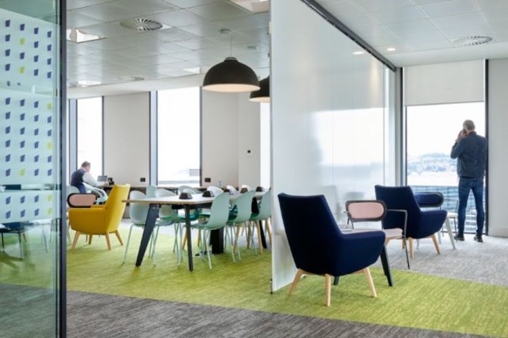 Office space in the Social Security Scotland office