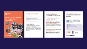 terminal illness flyer image