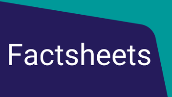Factsheets – Cover image labelled "Factsheet," indicating a standard informational document.