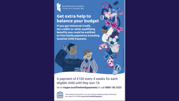 Scottish Child Payment A4 Poster (DOWNLOAD)