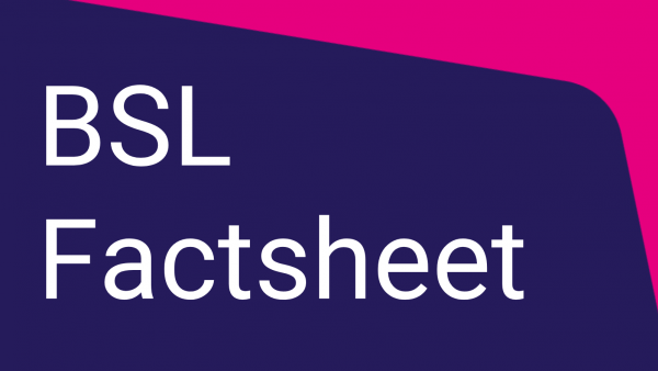 Pension Age Disability Payment - BSL