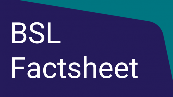 Child Disability Payment BSL Factsheet