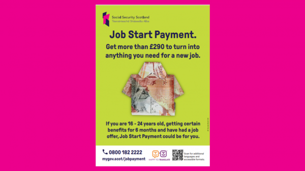 Job Start Payment A4 Poster (DOWNLOAD)