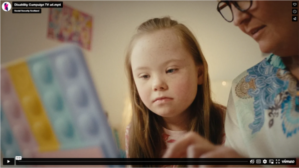 Disability payments campaign video 16x9