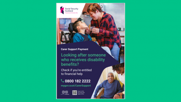 Carer Support Payment Poster