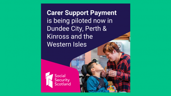 Carer Support Payment Social Media Graphic 1x1