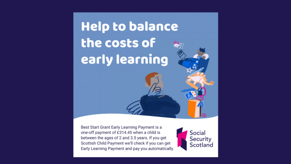 Best Start Grant Early Learning Payment Social Media Graphic 1x1