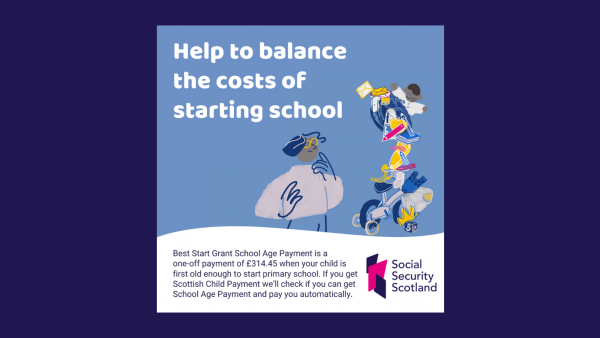 Best Start Grant School Age Payment Social Media Graphic 1x1