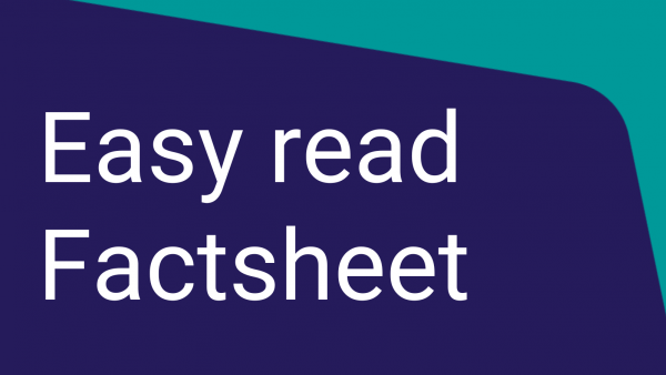 Pension Age Disability Payment factsheet - easy read