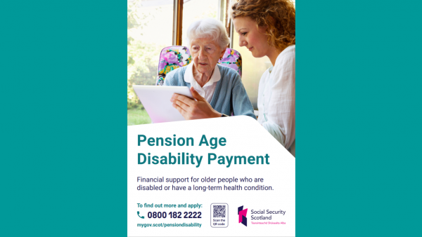Pension Age Disability Payment poster