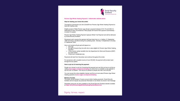 Stakeholder Web Article
