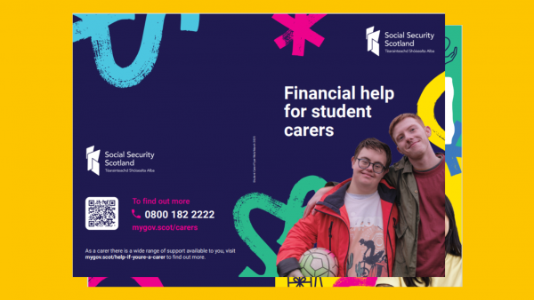 Student carers flyer