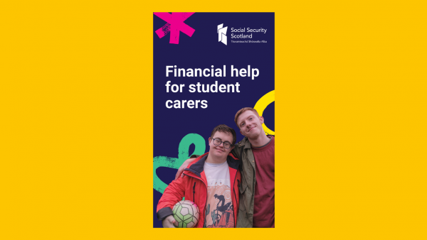 Student carers social media graphic 9x16